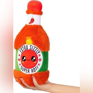 Squishable - Mini Hot Sauce - Comfort Food Collection - 14” -NWT
